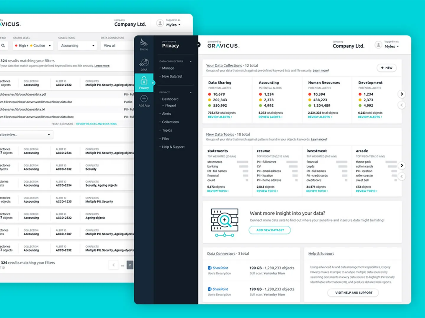 Data risk assessment platform